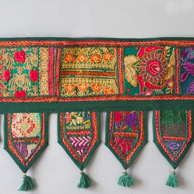 Indian cotton vaner wall Toran