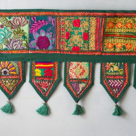 Indian cotton door decoration