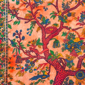 Tissu mural indien Arbre de vie