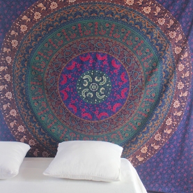 Indian cotton wall hanging Mandala