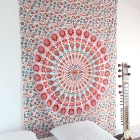 Indian cotton wall hanging Mandala