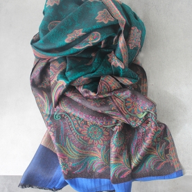 Indian cotton shawl