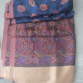 Indian Jamawar cotton scarf