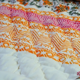 Indian cotton vegetal quilt