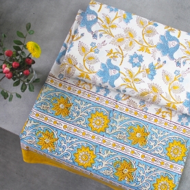 Indian handcrafted printed table cover