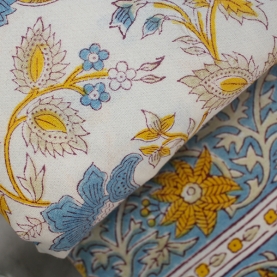 Indian handcrafted printed table cover