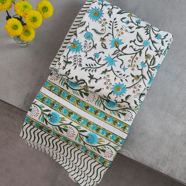 Indian cotton table cover