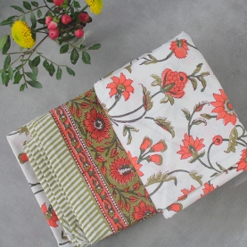Nappe indienne en coton