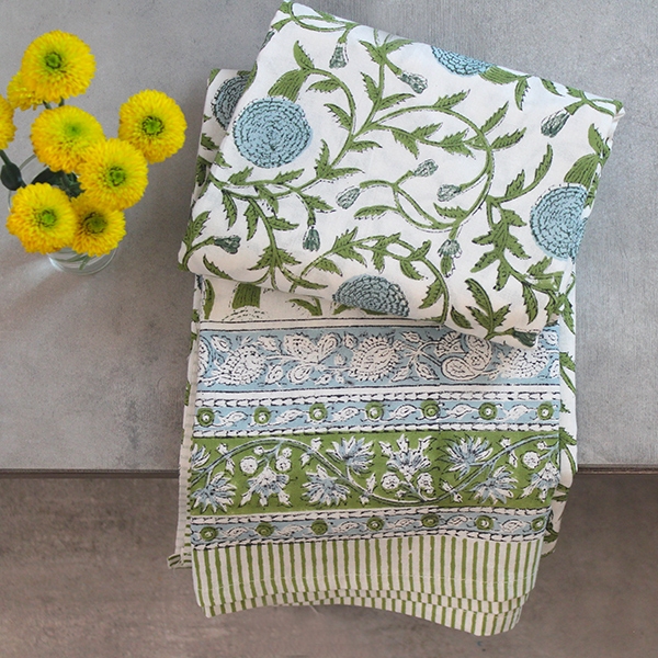 Indian cotton table cover