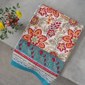 Indian cotton table cover