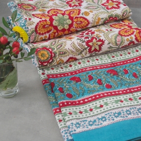 Indian cotton table cloth