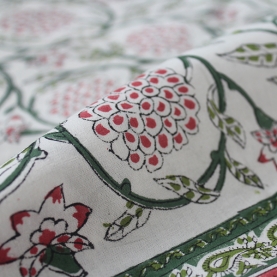 Nappe indienne en coton