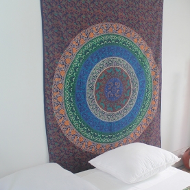 Indian cotton wall hanging Mandala