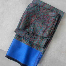 Indian woven cotton stole