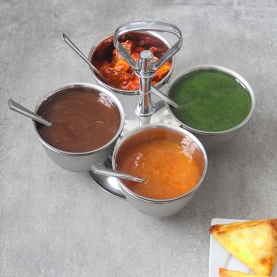 Indian Chutney dani or Pickles set
