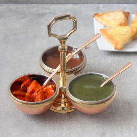 Indian Chutney dani or Pickles set 3 in 1