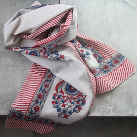 Indian cotton scarf