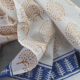 Indian printed cotton stole Dupatta
