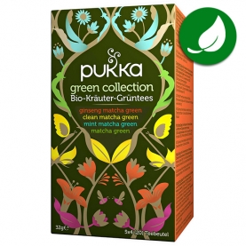 Pukka Tea Green collection organic tea