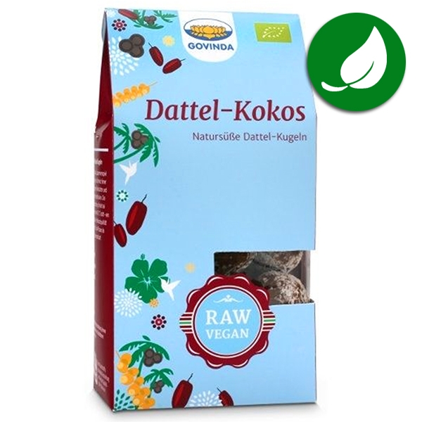 Organic vegan dates coconut balls 120g