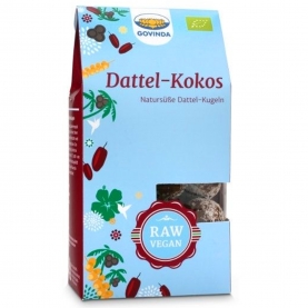 Organic vegan dates coconut balls