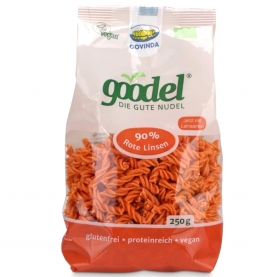 Nouilles vegan aux lentilles corail bio