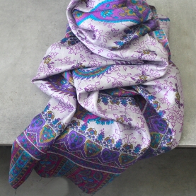 Indian rayon scarf Paisley