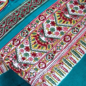 Indian handcrafted printed table cover