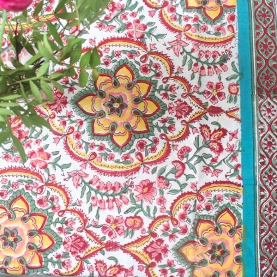 Indian cotton table cover