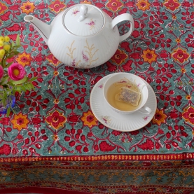 Nappe indienne artisanale