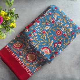 Nappe indienne imprimée à la min