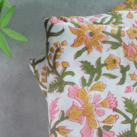 Indian handprinted table cover