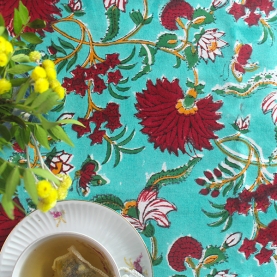 Indian cotton table cover