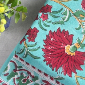 Indian cotton table cover