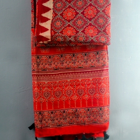 Indian cotton shawl