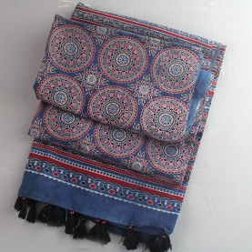 Indian cotton scarf