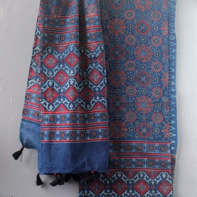 Etole indienne en pur coton Dupatta