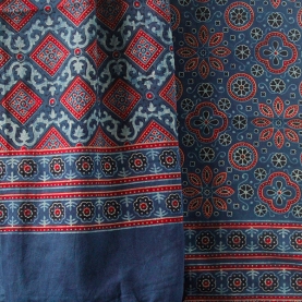 Indian handcrafted cotton stole