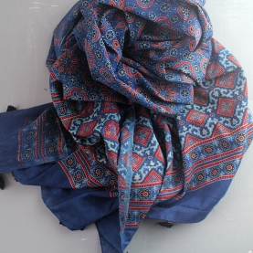 Indian cotton scarf