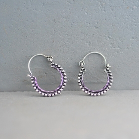 Boucles d'oreilles indiennes