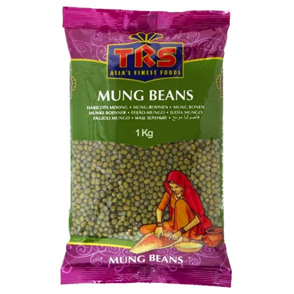 Indian lentils green mung beans 1kg