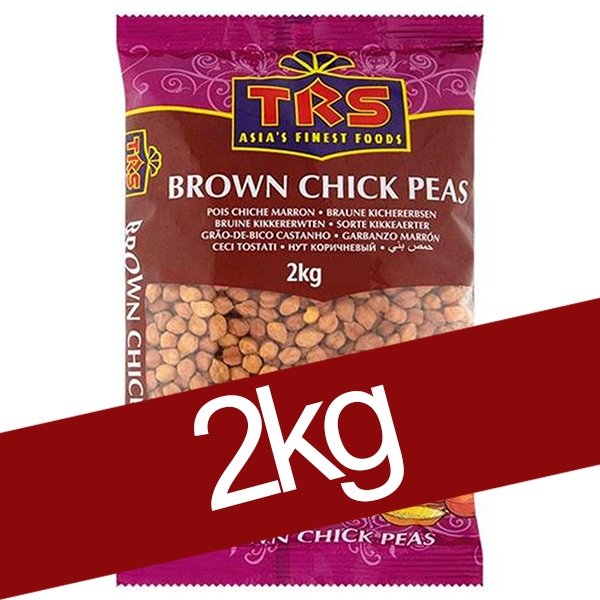 Pois chiches bruns Kala chana en gros 2kg