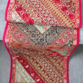 Tapis mural indien patchwork