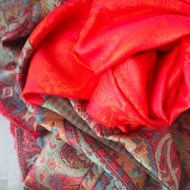 Indian cotton scarf