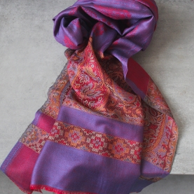 Indian cotton shawl