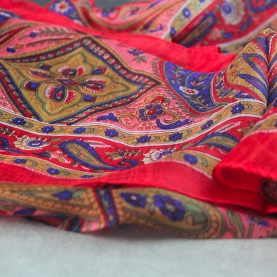 Foulard indien en soie