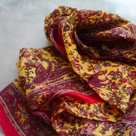 Indian silk scarf