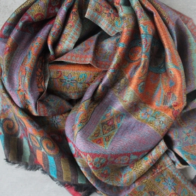 Indian cotton scarf