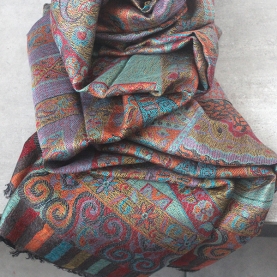 Indian cotton stole