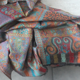 Indian cotton shawl
